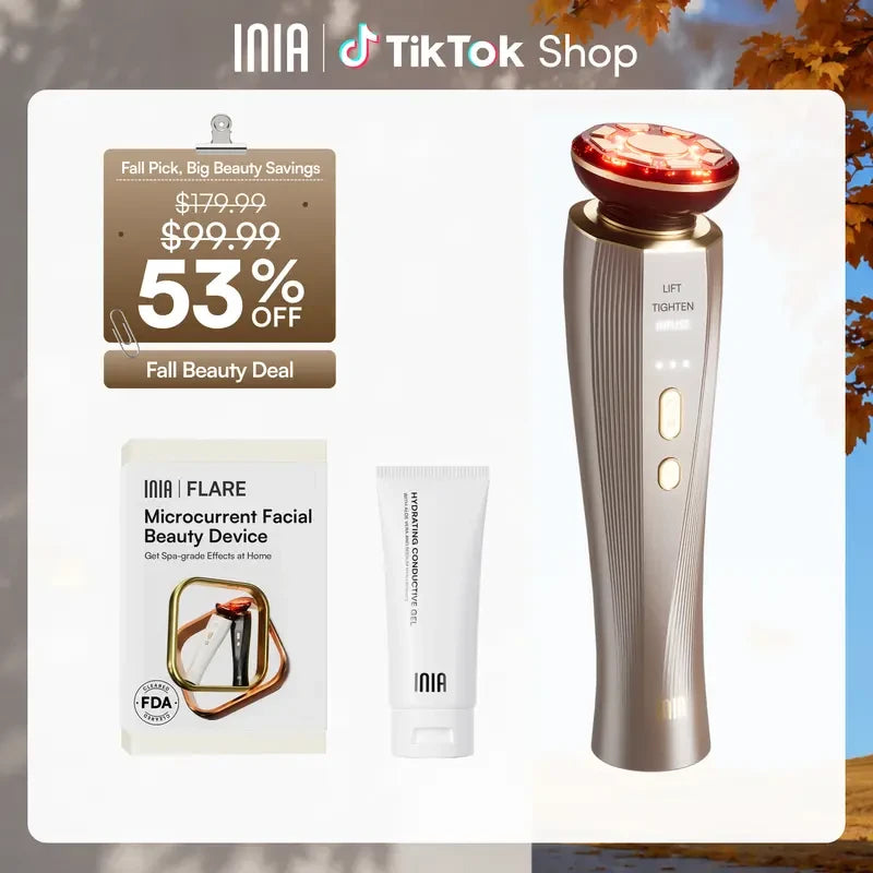 INIA FLARE All-in-One Facial Beauty Device